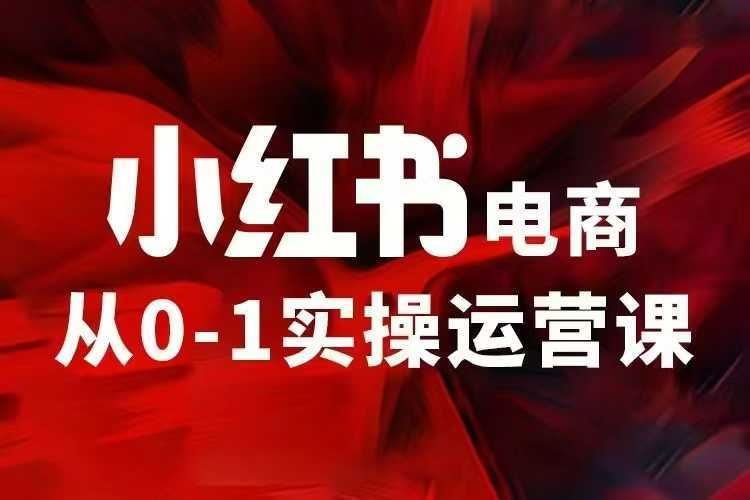 小红书电商运营，97节小红书vip内部课，带你实现小红书赚钱-青风社项目库